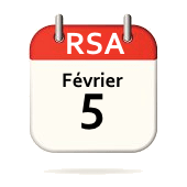 Le RSA de janvier sera versé le : lundi 5 février 2018