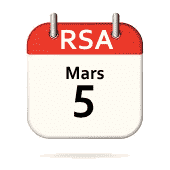 Le RSA de février sera versé le : mardi 5 mars 2019