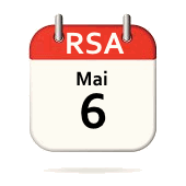 Le RSA d' avril sera versé le : lundi 6 mai 2019