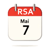 Le RSA d' avril sera versé le : lundi 7 mai 2018