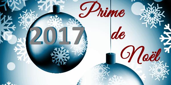 Prime de Noël 2017