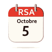 Le RSA de septembre sera versé le : mardi 5 octobre 2021